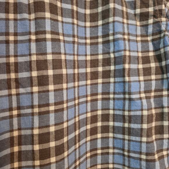 Peter Millar Plaid Button-down Shirt, brushed twill, size XL - Picture 4 of 8